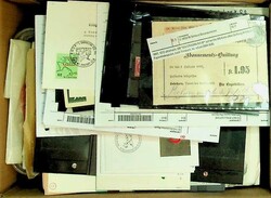 1870-2004, Karton mit Marken, Briefen, dabei 3 Alben, diverse ...