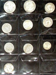 AMERIKA: 1942/1974, Lot von 40 Münzen USA und Kanada, 1 C.- 1 Dollar ...