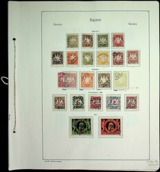 15: Germania - Stati de Baviera - Collections
