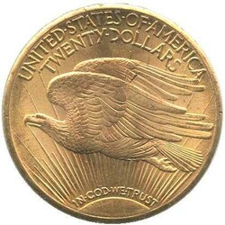 USA: 1927, 20 Dollar Gold, Double Eagle Saint Gaudens, 30,09 gr. fein ...