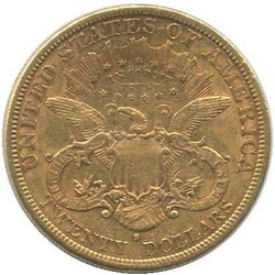 USA: 1878, 20 Dollar Gold, Double Eagle Liberty Head, 30,09 gr. fein, ...