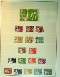 1918-81, Album mit Flugpost Sammlung mit über 110 Belegen/Ganzsachen ...