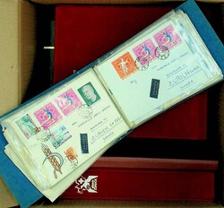 1851-1990, 8 Alben mit schöner Teilsammlung Spanien, etwas Schweiz, ...