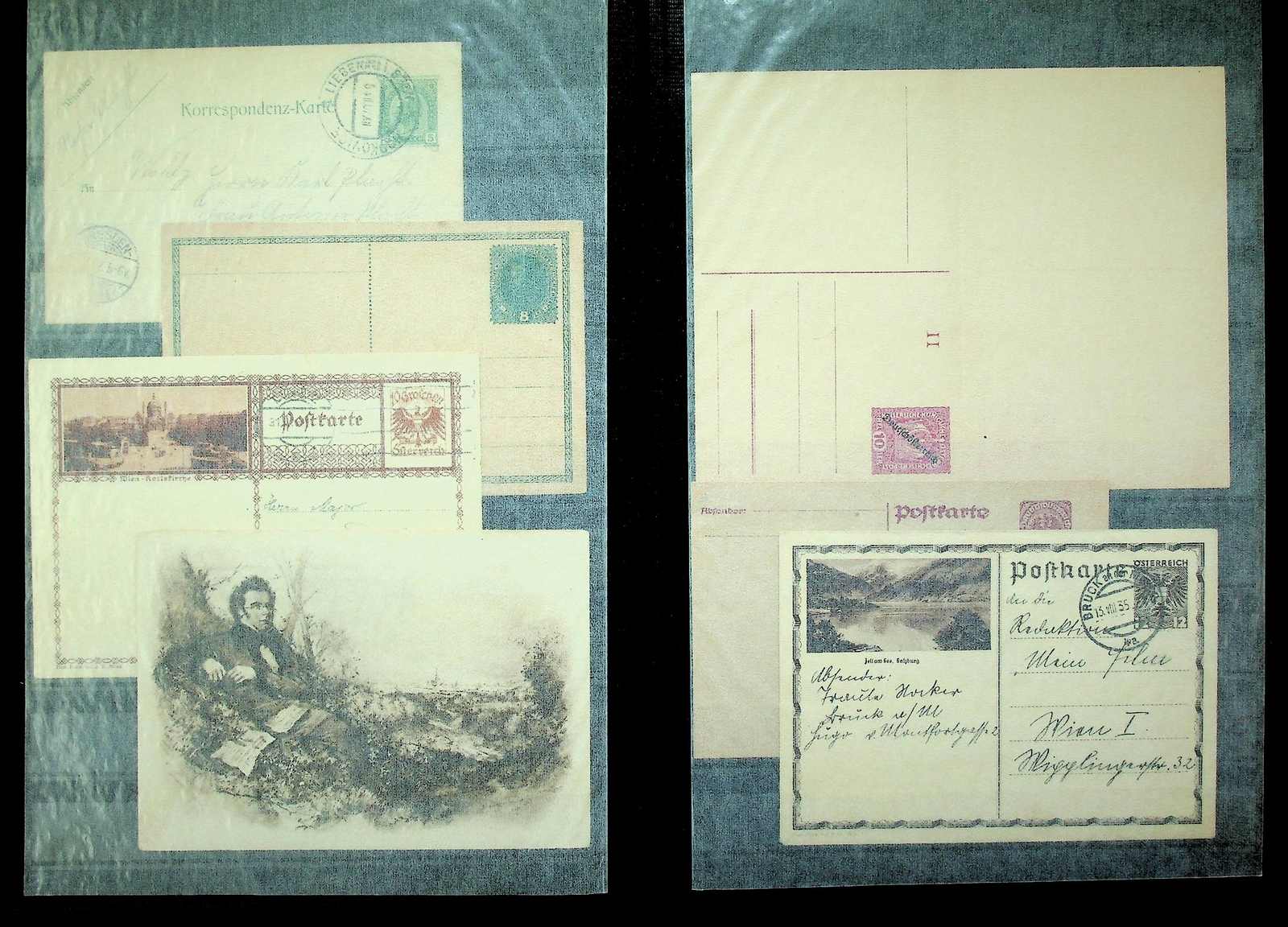 1886-2004, dickes Steckbuch mit Marken, Kleinbogen und meist ...