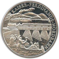 2007, 20 Euro Silber, Österreichische Eisenbahnen 1. Ausgabe, ...