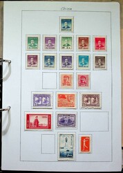 4 Ordner mit ÜBERSEE-Sammlung auf selbst gestalteten Blätter, ...