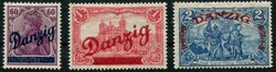 1920, grosser Innendienst, kpl. Satz mit Falz, mehrfach signiert, Mi ...