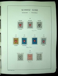 1854-2011, 4 Klemmbinder mit schöner Teilsammlung - meist in beiden ...