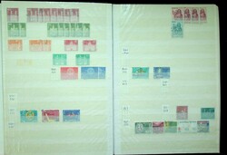 1909-2004, 3 Steckbücher mit Teil - und Dublettensammlung, dabei ca. ...