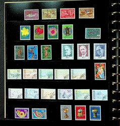 1920-2004, Ringbinder mit Sammlung 1973-2004 in beiden Erhaltungen, ...