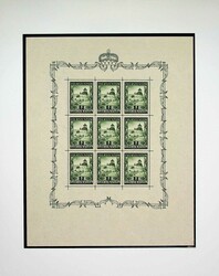 1939-2025, 5 Ordner mit aussergewöhnlicher Sammlung Bogen bzw. ...