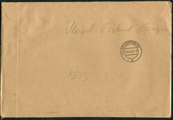 1945, 5 M. Freimarke, Eckrandmarke mit Druckdatum 19.3.1946, mit 7 ...