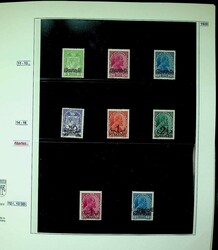 1912-2024, 8 Lindner Ringbinder mit nicht kpl. Sammlung, dabei auch ...