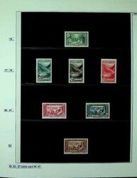 1936-2010, 3 Lindner Ringbinder mit fast kpl. Sammlung, dabei auch MH ...
