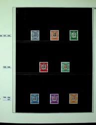 1936-2010, 3 Lindner Ringbinder mit fast kpl. Sammlung, dabei auch MH ...