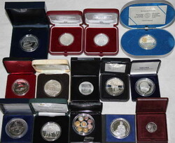 ca.1880-2020 Nachlassposten mit viel Silberstücken, kpl. Serien etc. ...