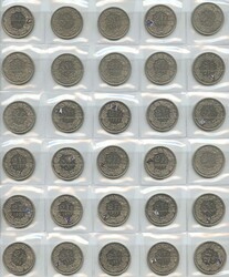 ca.1920/2014, Album mit Kursmünzen ab 5 Rp.-5 SFr., meist sehr gute ...