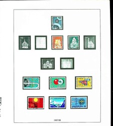 1938-85, 2 Lindner Ringbinder mit Teilsammlung, durch falsche ...