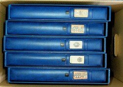 5 Lindner "T" Ringbinder mit nur ganz wenigen Marken, durch falsche ...