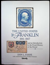 USA, 1 C. Franklin 1861-67 von Donn L. Evans aus 1997, 418 seitiges ...
