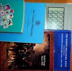 USA, Konvolut mit Auktionskatalog Harmer 2001, the Martin Willcocks ...