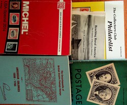 USA, Konvolut mit the Collectors Club Philatelist, H.L. Wiley the 3 C ...