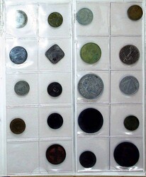 Kleiner Rest-Nachlass in 4 Alben und Kassette mit vielen 100 Stücken ...