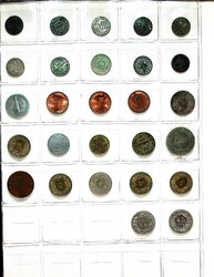 ca.1750/1970, Album mit über 250 Münzen und Medaillen, dabei viel ...