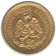 MEXIKO: 1945, 2,5 Pesos, Gold, Hidalgo, 2,08 gr. 900er, Erh. st