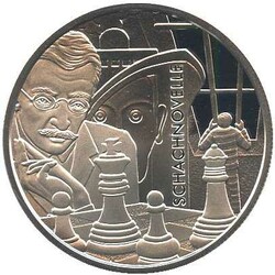 2013, 20 Euro Silber, Stefan Zweig, in orig. Etui, Zert. und Umkarton ...