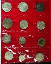 Ca. 1875-1970, Nachlasslg. im Album mit Münzen aus aller Welt, dabei ...