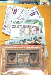 Lot mit div. Geldscheinen/Banknoten ab 1900 - 1980 aus aller Welt im ...