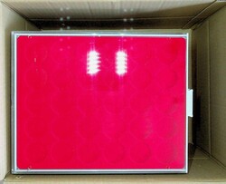 Lindner/Leuchtturm, 14 gebrauchte Münzen-Tablare, verschiendene ...