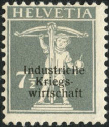 5660: Switzerland Official Stamp for War Economy