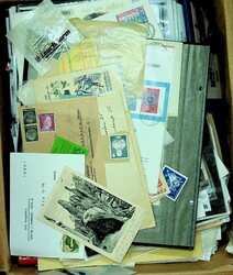 1880-2020, umfangreicher Bestand im Karton, dabei Bogenalbum mit ** ...