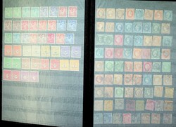 1850-1990, dickes Steckbuch mit umfangreichem Bestand ab der ...