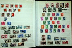 1853-1975, dickes Steckbuch mit überwiegend gest. Bestand ab der ...