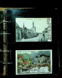 SÜDDEUTSCHLAND, 1899-1907, Posten von 75 Postkarten aus adliger ...
