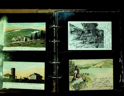 SÜDDEUTSCHLAND, 1899-1907, Posten von 75 Postkarten aus adliger ...