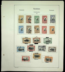 1860-1945, Posten auf Blättern mit besserem Material diverser europ. ...