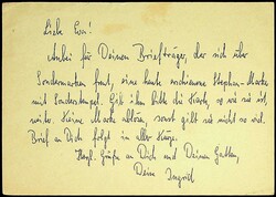 1956, 20 Pf. Stephan, mit Berliner Ersttagsstempel auf Karte nach ...