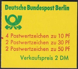 1982, BuS MH mit Zählbalken, mit Abart 532 X "Bruch Dachbalken", n.A ...