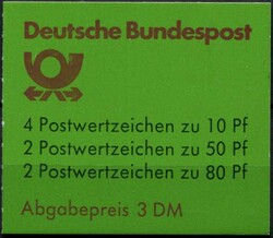 1420: ドイツ連邦共和国 - Se-tenant prints