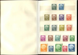 1958-59, seltenes Minister Jahrbuch R. Stücklen, mit Berlin Nr. ...