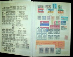 1867-2005, dickes Steckbuch mit schönem Bestand Marken und Blocks, ...