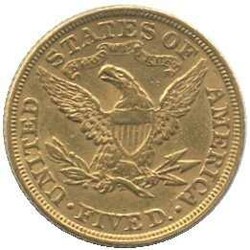 USA: 1895, 5 Dollar Gold, Liberty Head, 7,52 gr. fein, Erh. ...