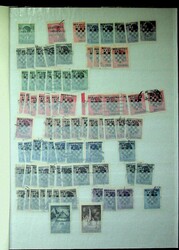 1941-45 und ab 1991, Steckbuch mit reichhaltigem ...