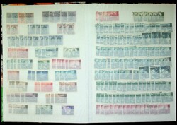 1941-45 und ab 1991, Steckbuch mit reichhaltigem ...