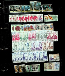 1850-2011, 2 dicke Steckbücher mit umfangreichem ...