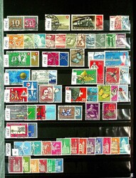 1882-2008, gut gefülltes Steckbuch mit Marken und Sätzen, n.A. Mi.2 ...